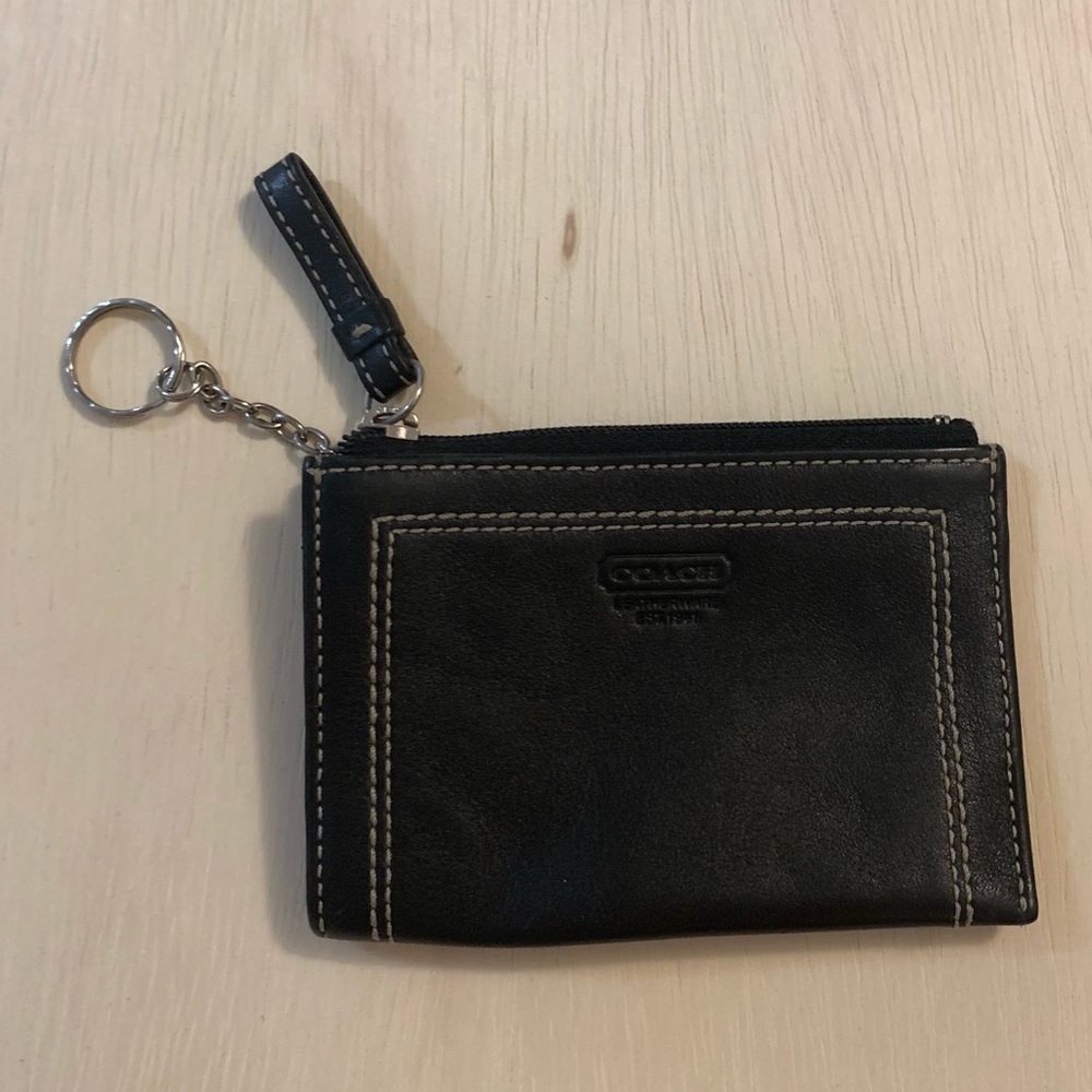 Black Coach wallet